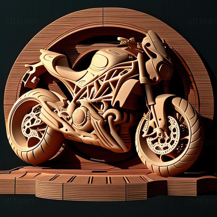 3D model Ducati Monster 796 (STL)